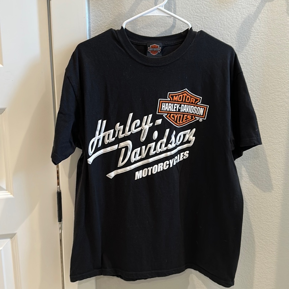 VGUC Men’s Harley Davidson Motorcycles Single Sided Tee T-Shirt Short Sleeve Top